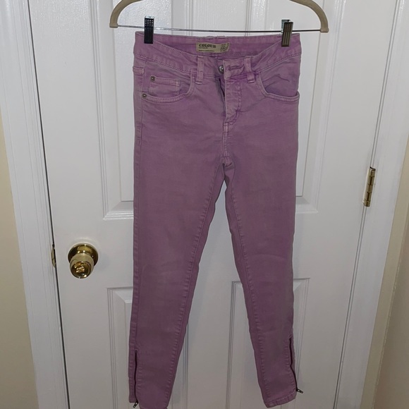 Cotton On / Light Purple Denim Skinny Jeans - Picture 1 of 6